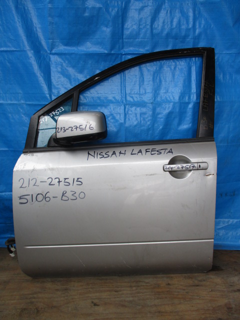 Used Nissan Lafesta DOOR SHELL FRONT LEFT